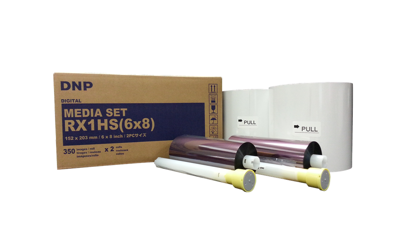 Papel Y Cinta 6x8" De Impresión Fotográfica, Modelo DSRX1HS