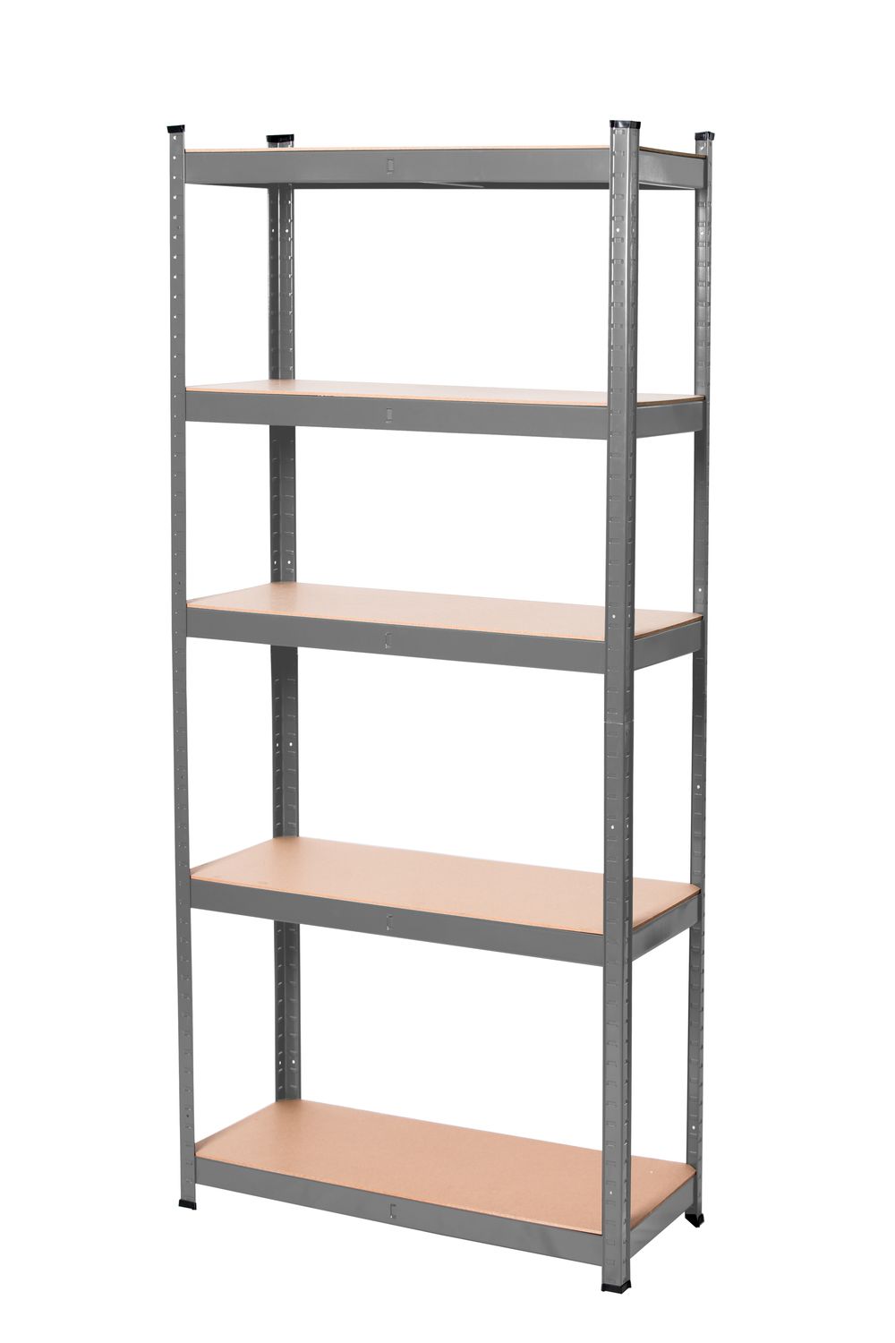 Estantería 5 niveles De Acero y MDF 172x75x30cm