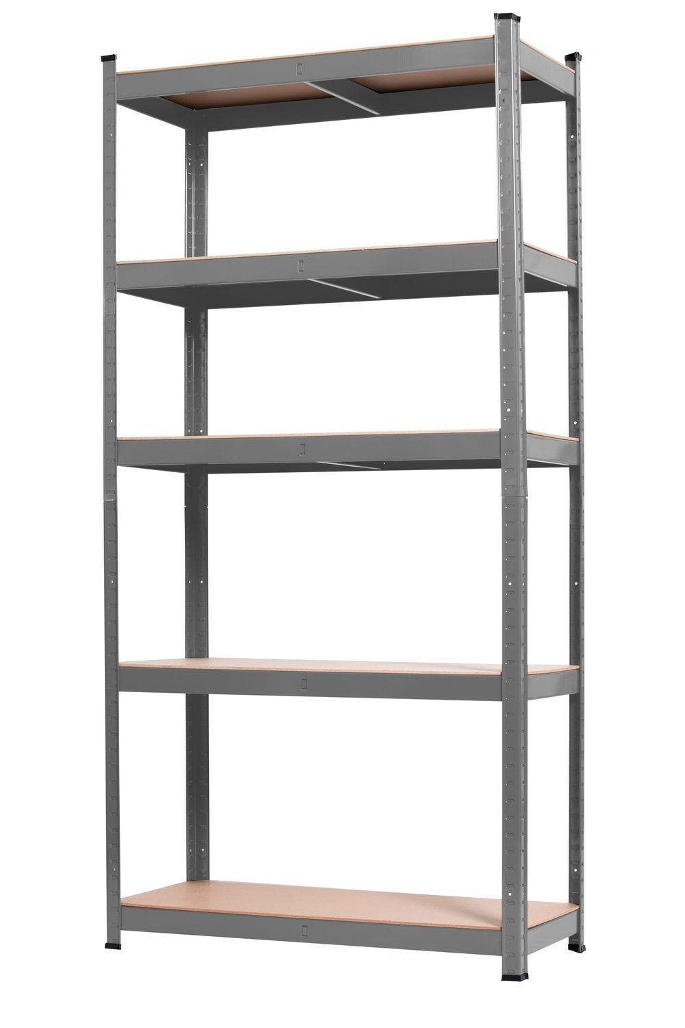 Estantería 5 niveles De Acero y MDF 180x90x40cm