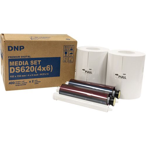Papel Y Cinta 4x6" De Impresión Fotográfica, Modelo DS620A