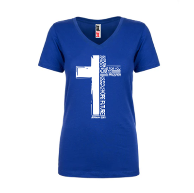 Jerimiah 29:11 T-SHIRT   &quot;For I know the plans I have for you,&#39; declares the Lord, &#39;plans to prosper you and not to harm you, plans to give you hope