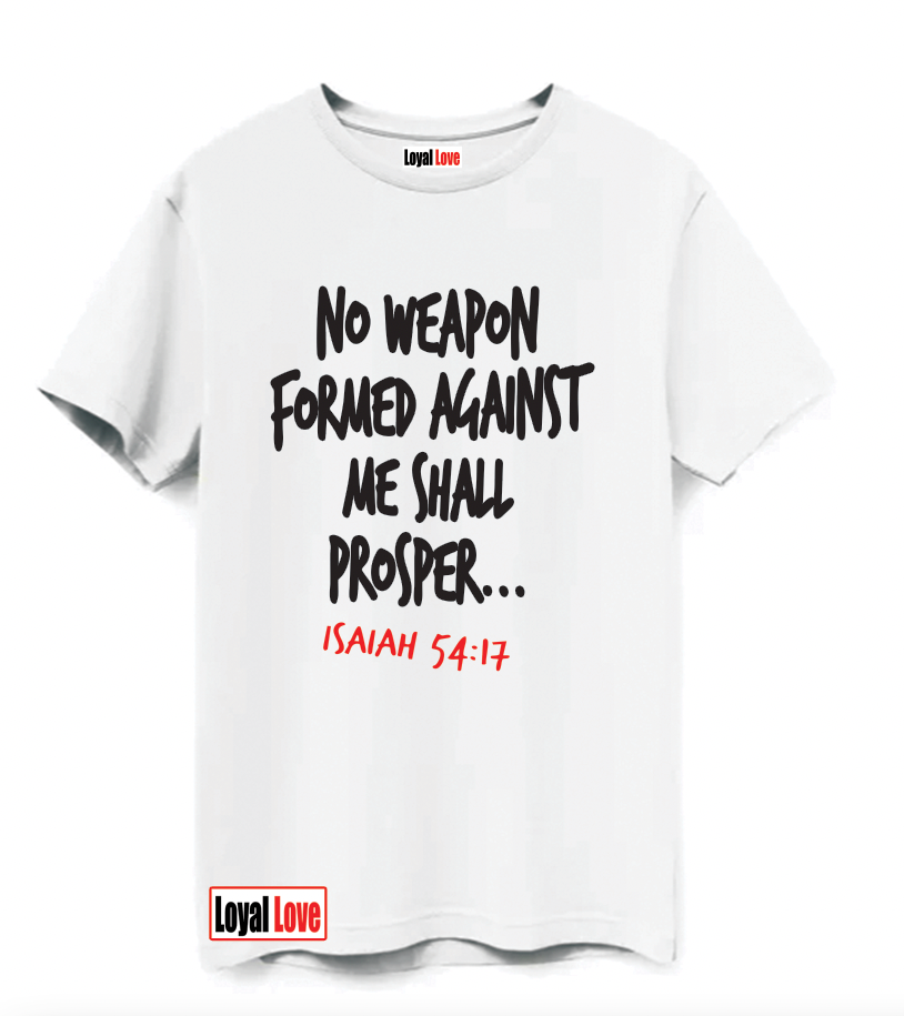 Isaiah 54:17 No weapon formed against you shall prosper, And every tongue which rises against you in judgment You shall condemn. This is the heritage of the servant of the Lord.