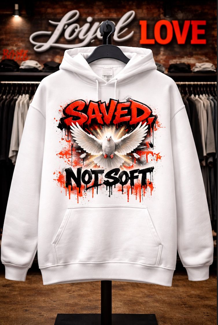 Saved not Soft.  2 Timothy 1:7, which states, "For God has not given us a spirit of fear, but of power and of love and of a sound mind"
