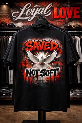 Saved not Soft.  2 Timothy 1:7, which states, "For God has not given us a spirit of fear, but of power and of love and of a sound mind"