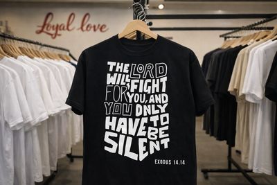 Exodus 14:14 "The LORD will fight for you; you need only to be silent"