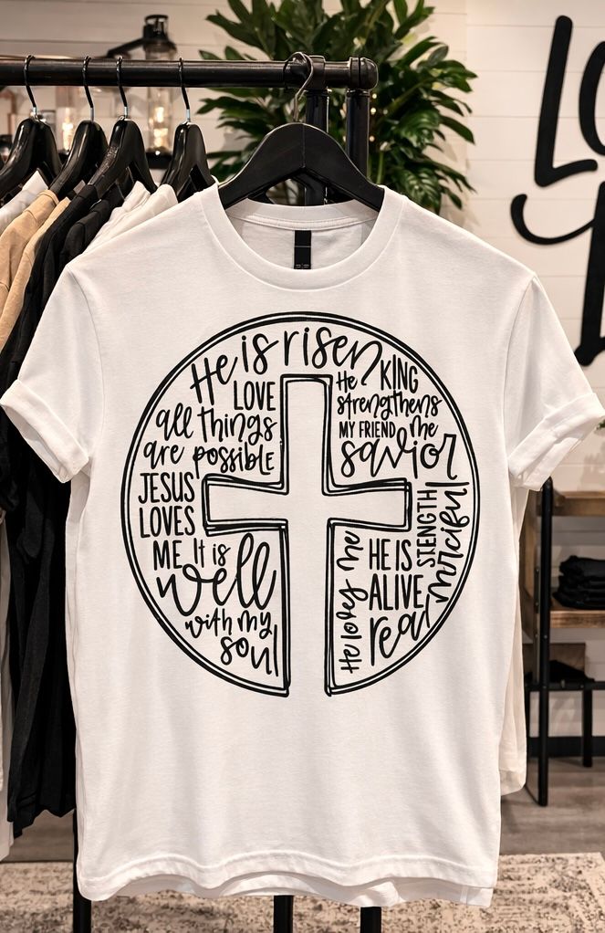 He has Risen 2 Mark 16:5-7 ".'You are looking for Jesus the Nazarene, who was crucified. He has risen! He isn't here. See the place where they laid Him'"