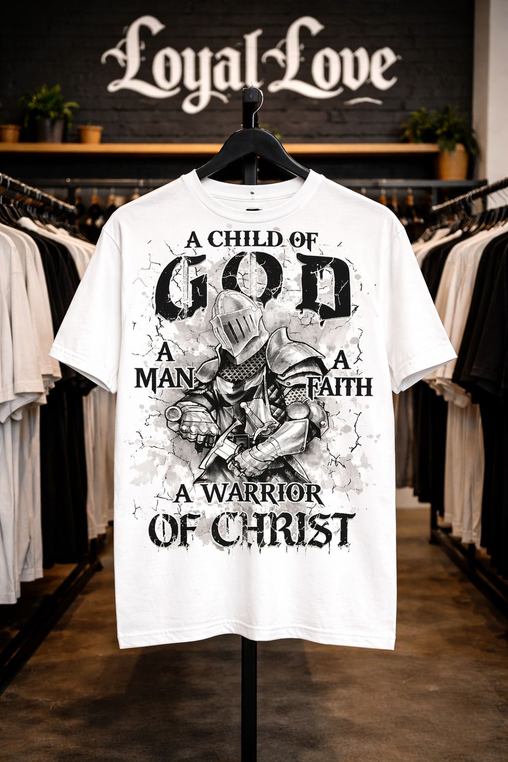 Warrior of Christ  2 Timothy 2:3-4  "Endure hardship with us like a good soldier of Christ Jesus" and avoid civilian affairs to please their commanding officer