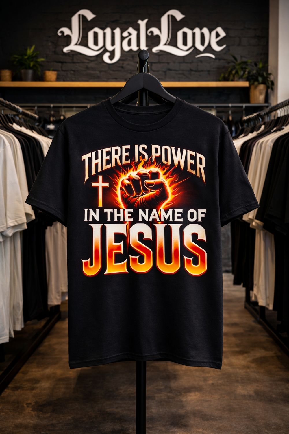 Power in the name of Jesus 2  t-shirt The word of God states that His name is above all names.