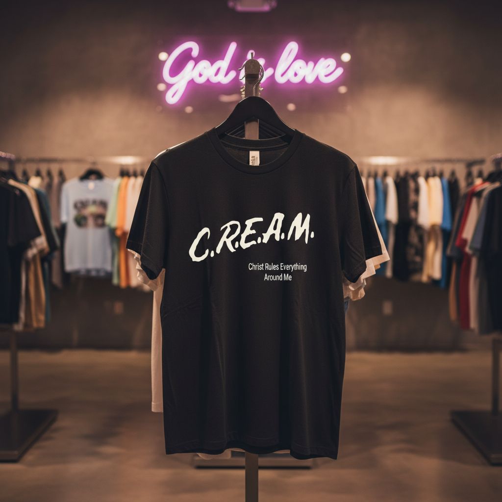 Christ Rules Everything Around Me. (CREAM )