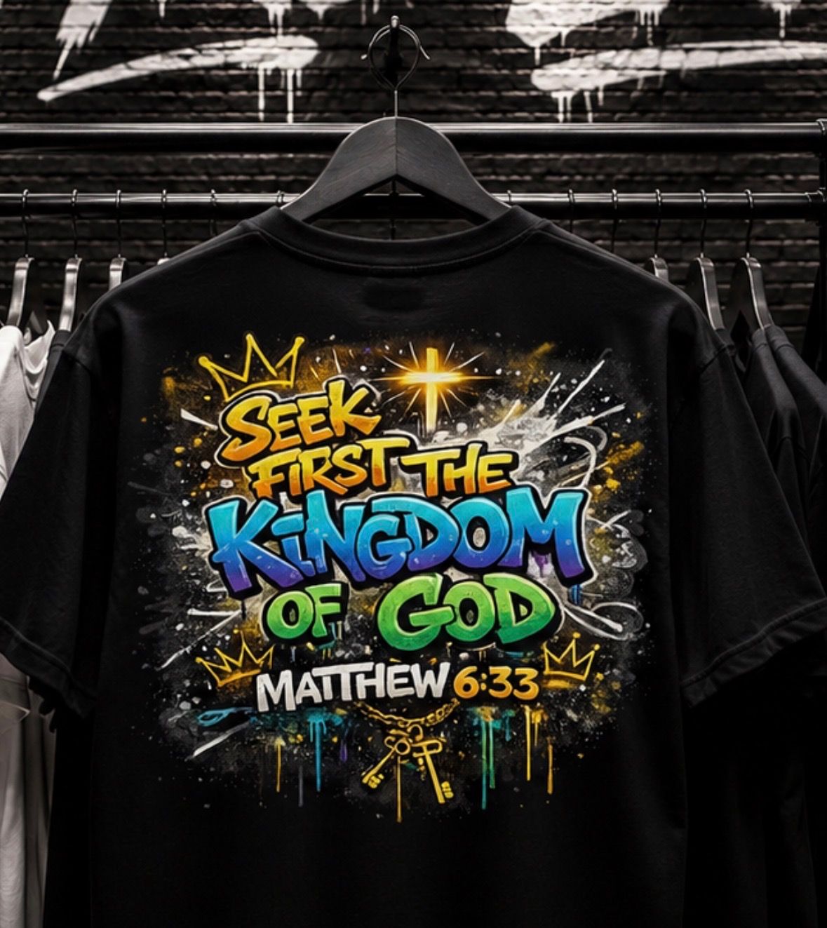Mathew 6:33 "But seek first his kingdom and his righteousness, and all these things will be given to you as well."