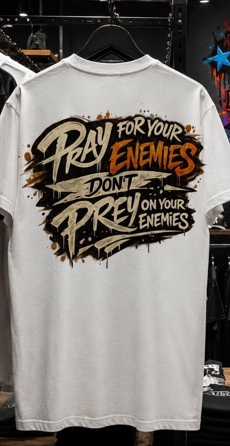Mathew 5:44. "But I tell you, love your enemies and pray for those who persecute you."
