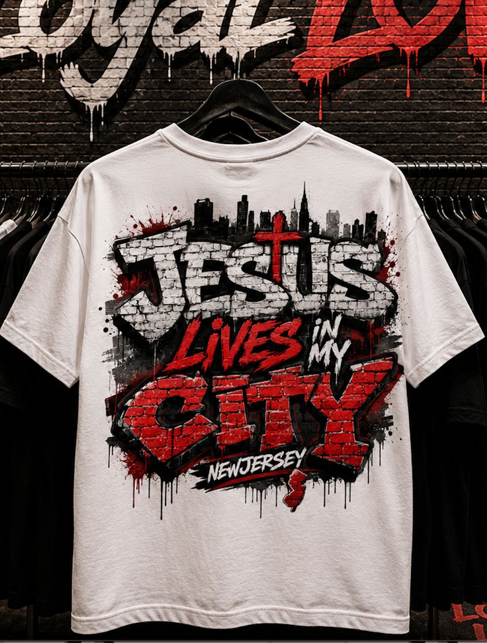 Jesus Lives in My City brick letters - Jesus lives in our hearts, He is everywhere in every state, and in your CITY...