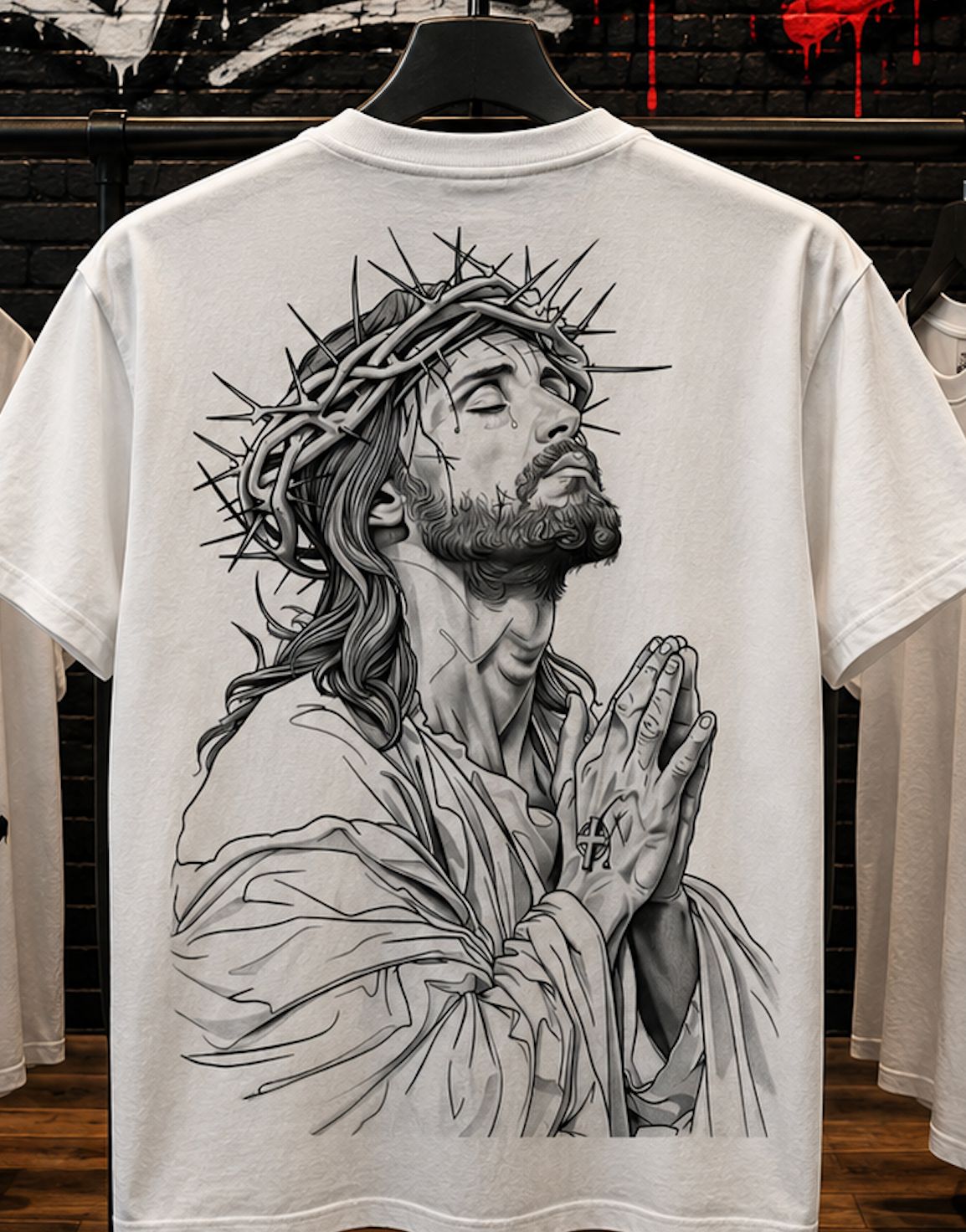 Jesus prays to the Father