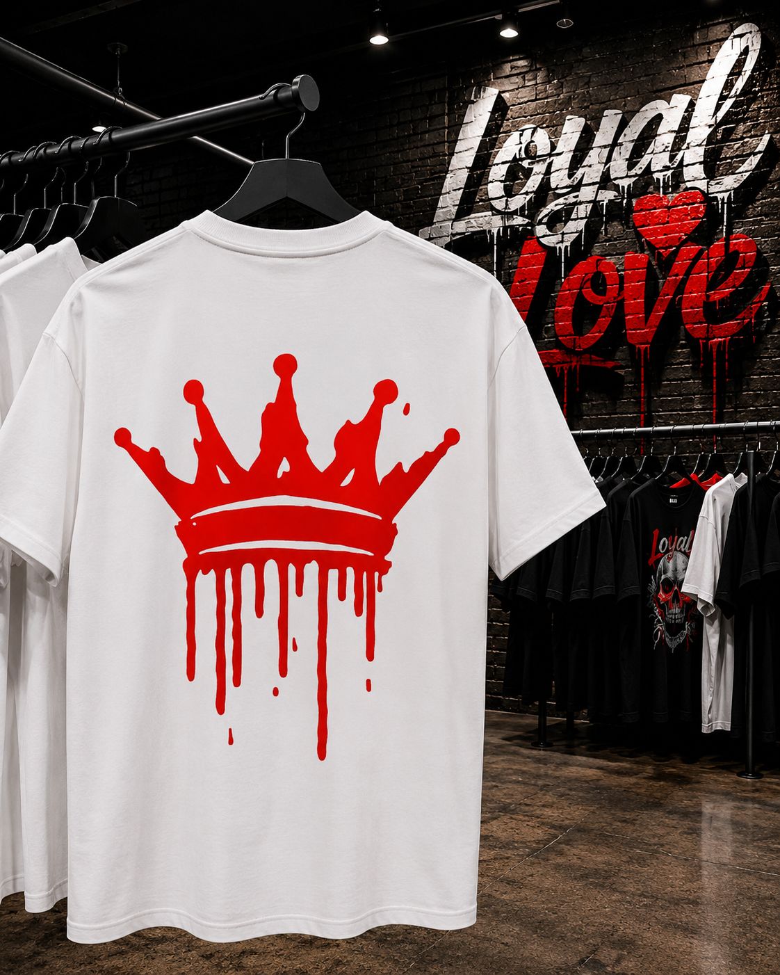 dripping crown of blood