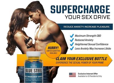 Blue Steel Male Enhancement Gummies longer-lasting erections