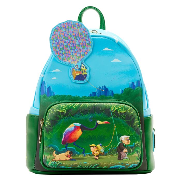 DISNEY - Là-Haut &quot;Jungle Stroll&quot; - Mini sac à dos LoungeFly