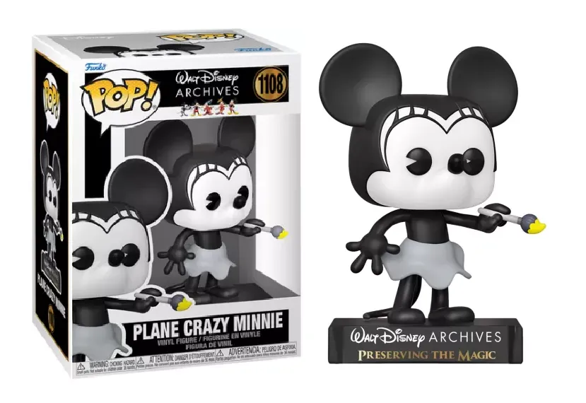 DISNEY - POP N° 1108 - Plane Crazy Minnie (1928)