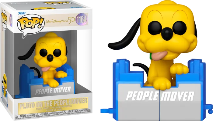 DISNEY - POP N° 1164- WDW50 - People Mover Pluto w/Balloon