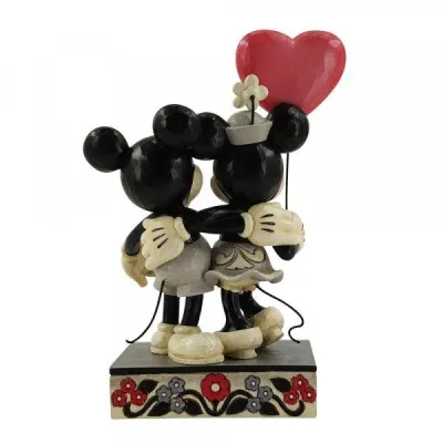 DISNEY Traditions - Mickey &amp;amp; Minnie ballon - Statuette Enesco 18,5cm