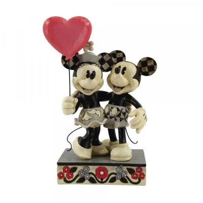 DISNEY Traditions - Mickey &amp;amp; Minnie ballon - Statuette Enesco 18,5cm