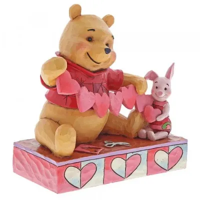 DISNEY Traditions - Winnie &amp; Porcinet - &#39;14x7x13.5&#39;