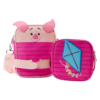 DISNEY - Winnie l&#39;ourson &quot;Porcinet cupcake&quot; - Sac Crossbuddy Loungefly