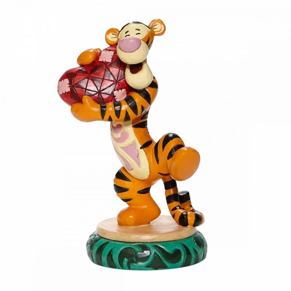DISNEY Traditions - Tigger Holding Heart &#39;14x7x7.5cm&#39; MIX FIG