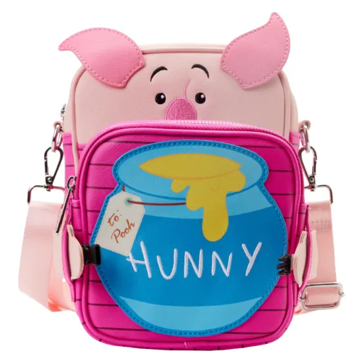 DISNEY - Winnie l&#39;ourson &quot;Porcinet cupcake&quot; - Sac Crossbuddy Loungefly