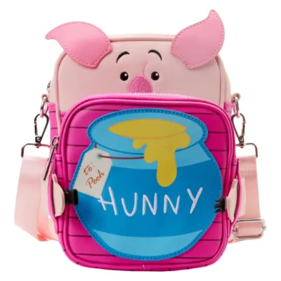 DISNEY - Winnie l&#39;ourson &quot;Porcinet cupcake&quot; - Sac Crossbuddy Loungefly