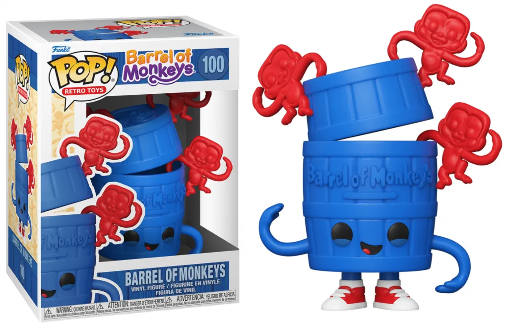 RETRO TOYS - POP N° 100 - Barrel of Monkeys