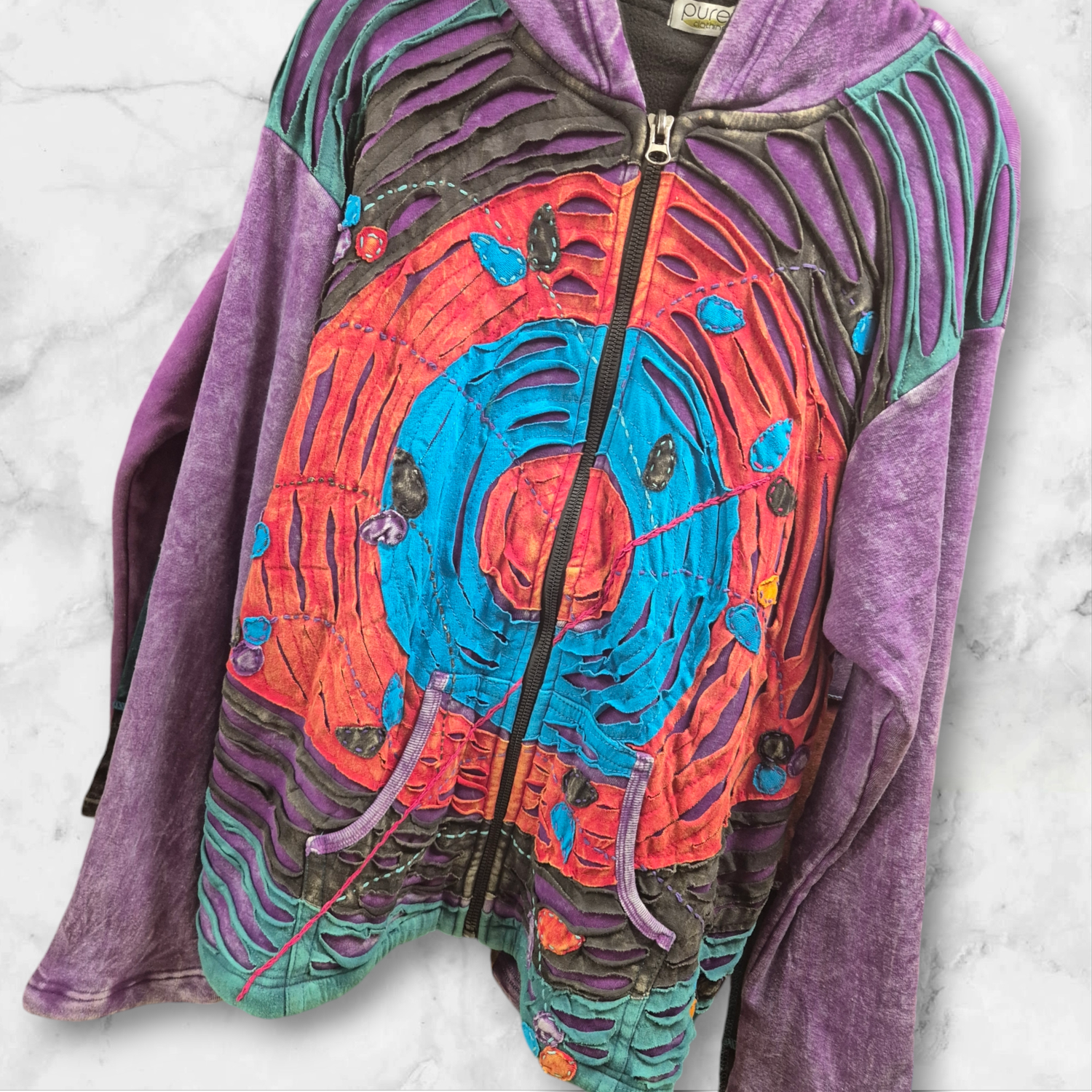 Hip vest met fleece