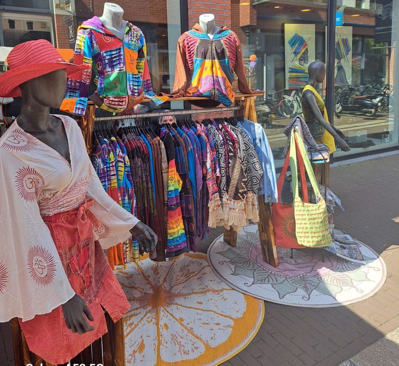 Hippie kleding jassen met fleece xxl
