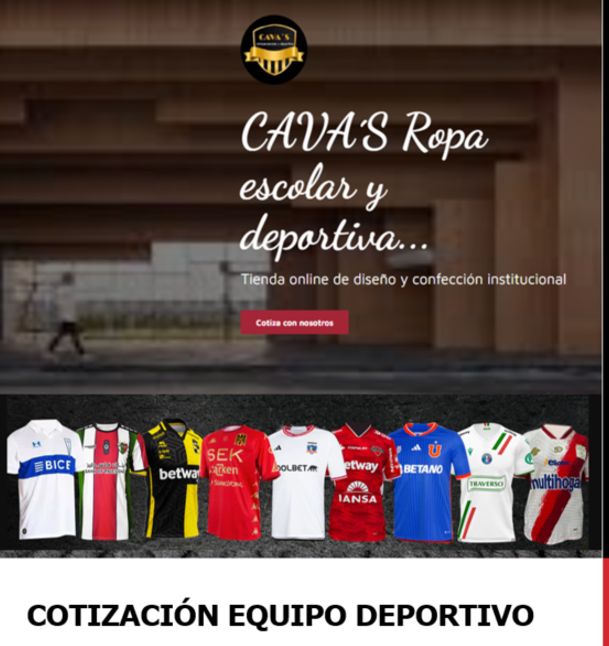 Ropa Deportiva y Uniformes