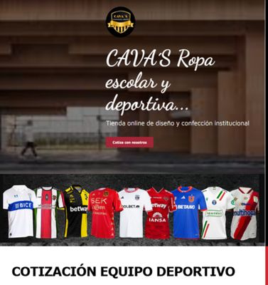 Ropa Deportiva y Uniformes