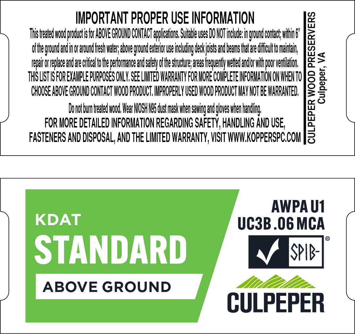 TAG #7 Standard KDAT MCA .06 Above Ground