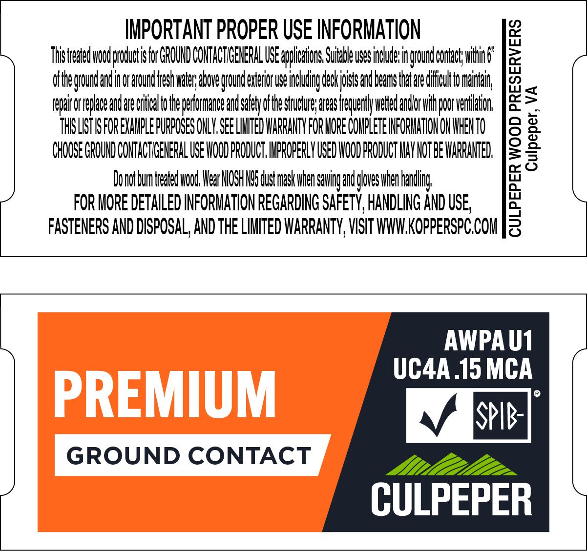 TAG #16 Premium MCA .15 Ground Contact