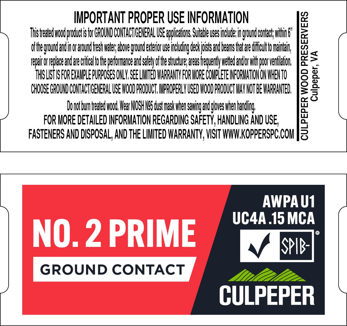 TAG #24 No. 2 Prime MCA .15 Ground Contact