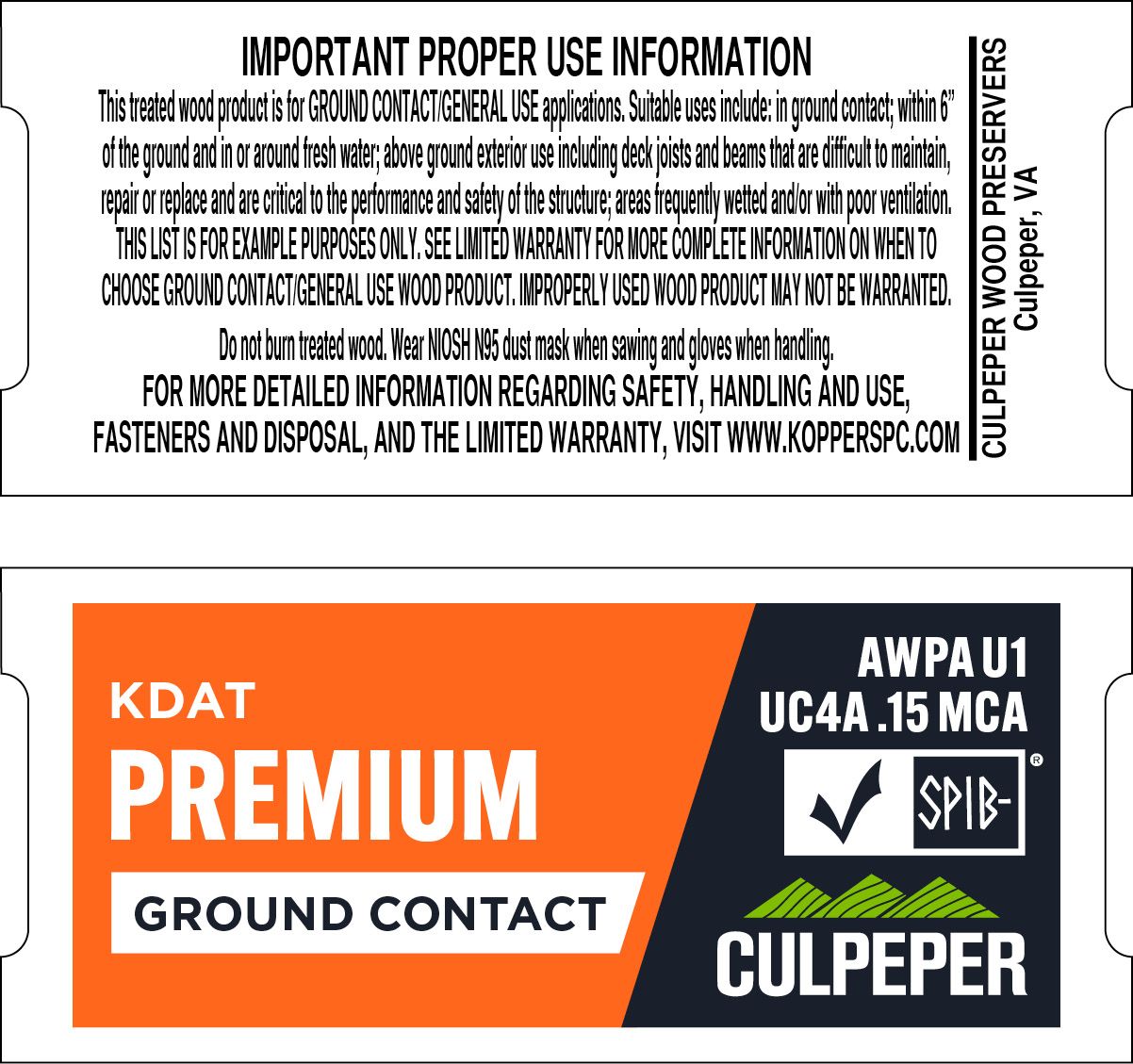 TAG #18 KDAT MCA .15 Ground Contact