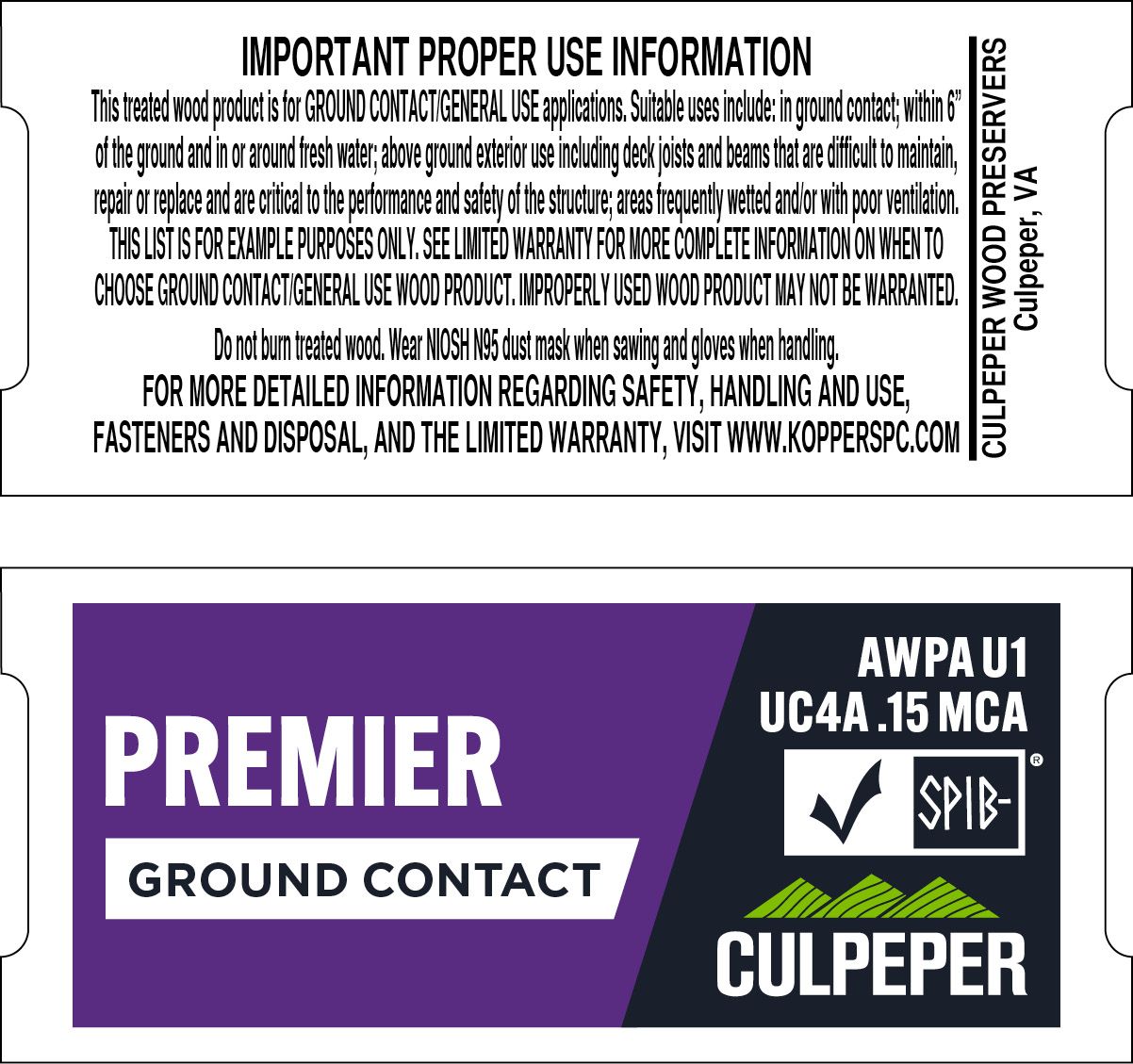 TAG #52 Premier MCA .15 Ground Contact