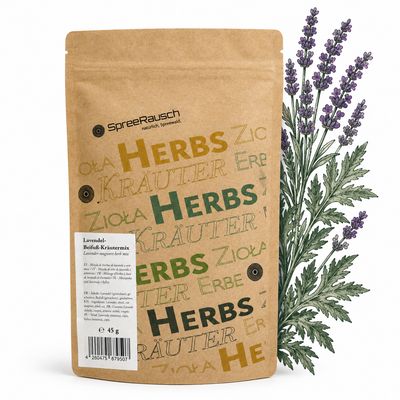 LAVENDEL meets BEIFUSS – blumig-würziger Kräuterblend, 45 gr.