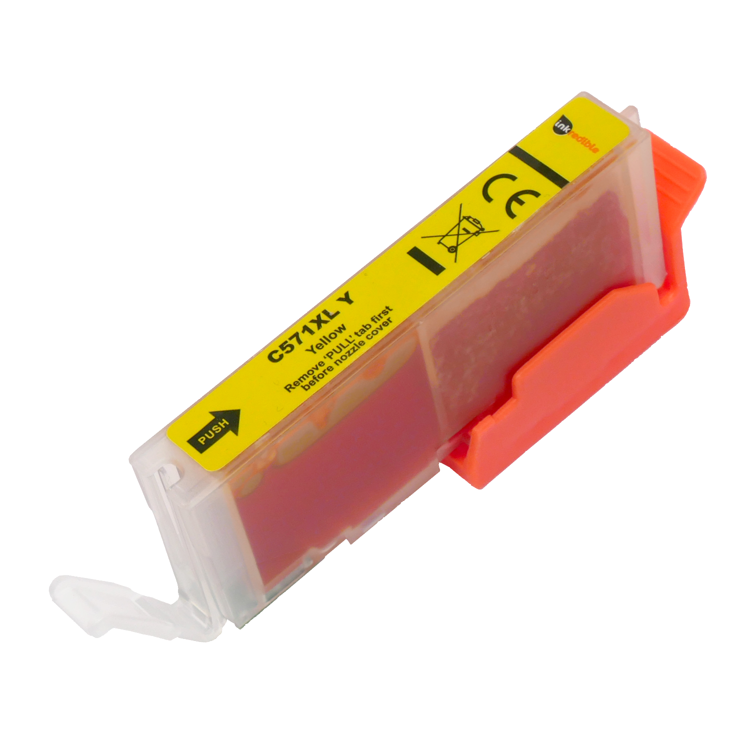 ​​Compatible Canon CLI- 571 XL High Yield Yellow  Ink Cartridge