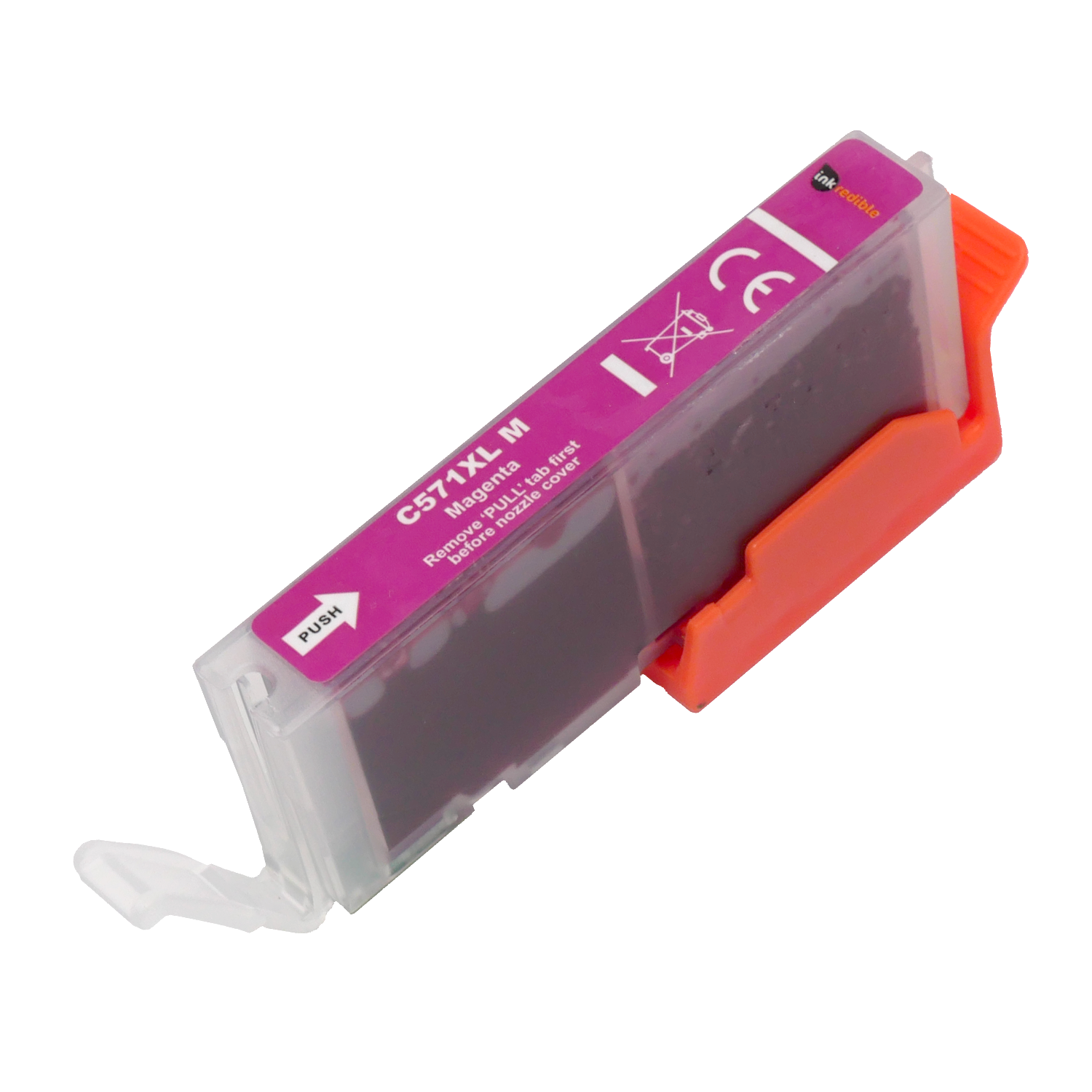 Compatible Canon CLI- 571  XL High Yield Magenta Ink Cartridge