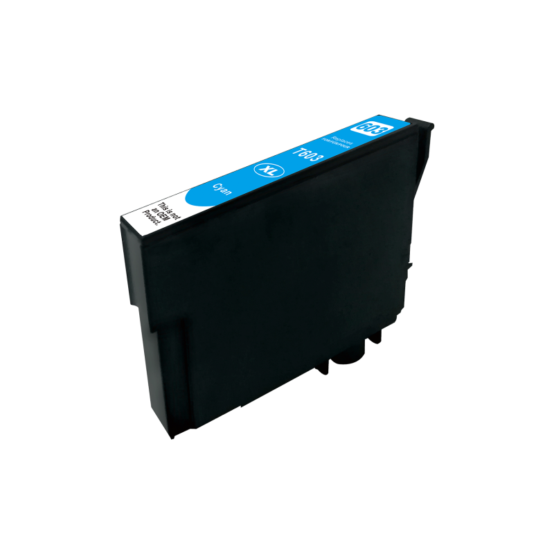 Compatible Epson G+G 603 XL Hi Cap Cyan Ink Cartridge C13T03A24010