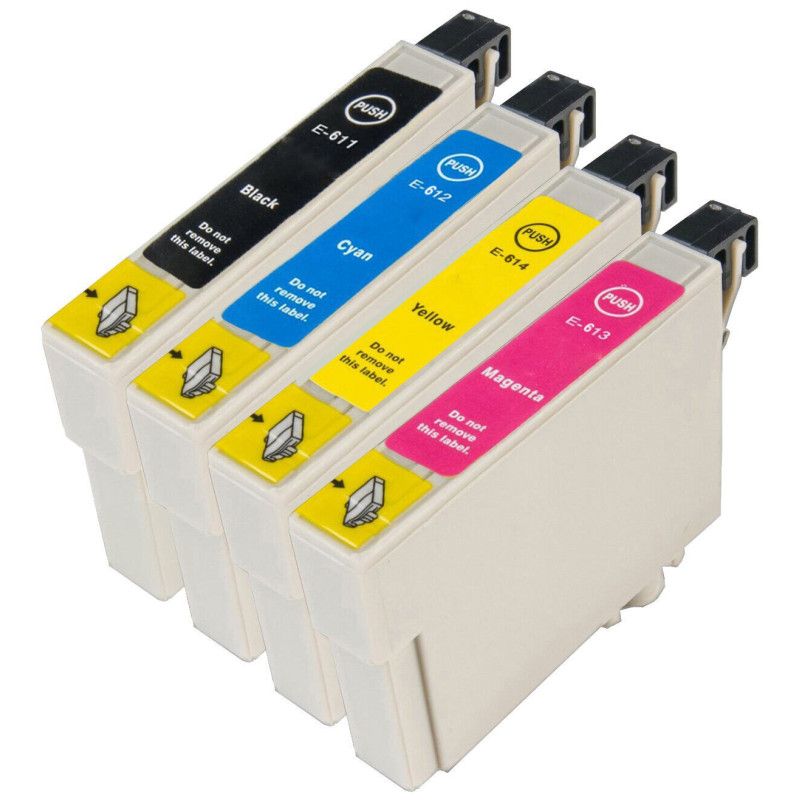 Compatible Epson 603 XL Hi Cap Multipack of Black, Cyan, Magenta, Black Ink Cartridges