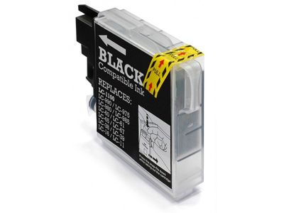 Brother LC 980 / 985 / 1100 Compatible Black