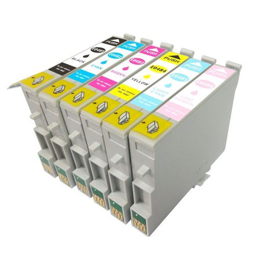 Compatible Epson T0487 XL Multipack Black / Cyan / Magenta / Yellow / Light Cyan / Light Magenta Cartridges
