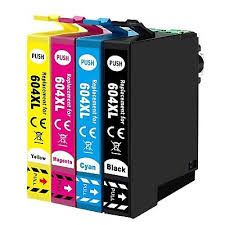 Compatible Epson 604 XL Hi Cap Multipack Cyan./Magenta/Yellow/Black
