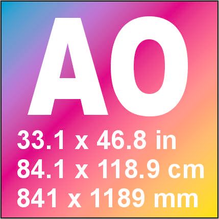 A0 Colour plan print