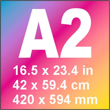 A2 Colour plan print