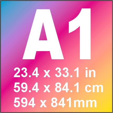 A1 Colour plan print